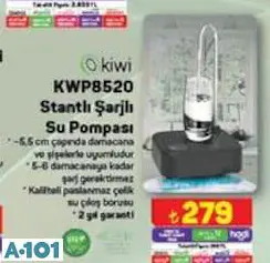 KİWİ KWP8520 STANTLI ŞARJLI SU POMPASI